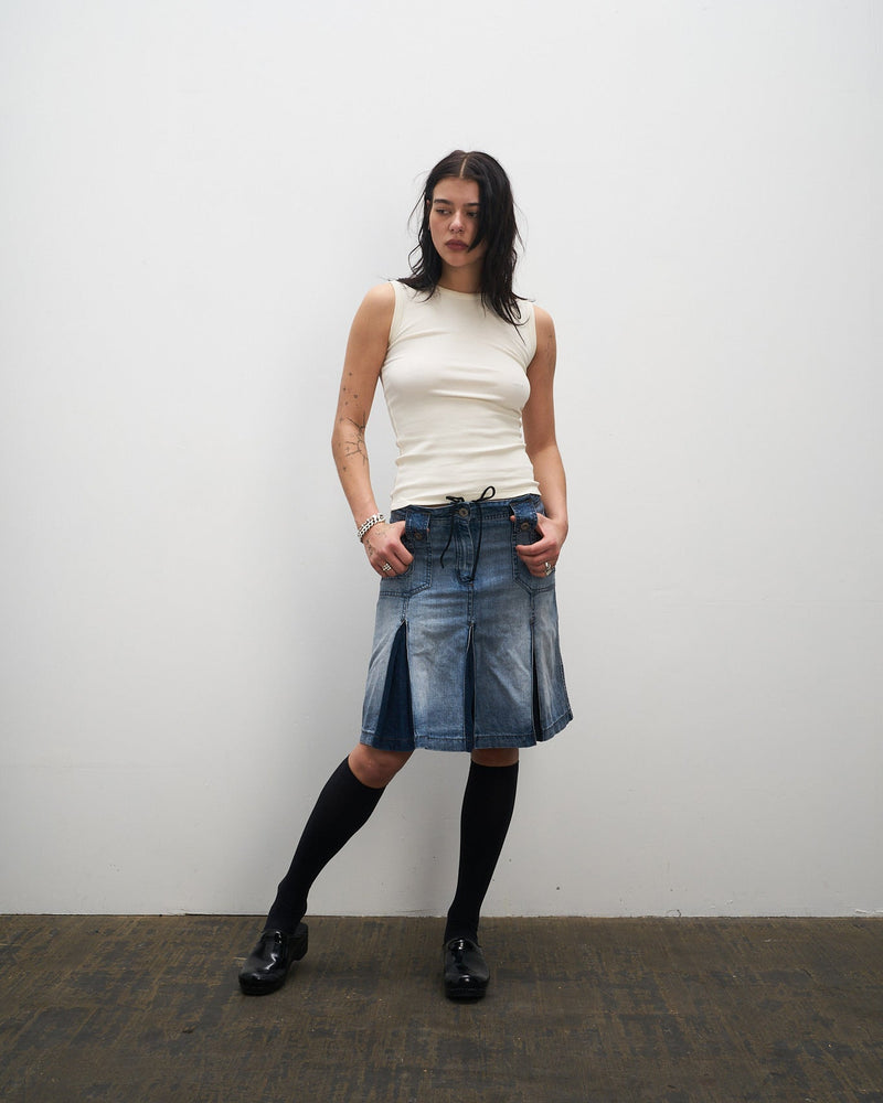 Sleeveless T-Shirt White