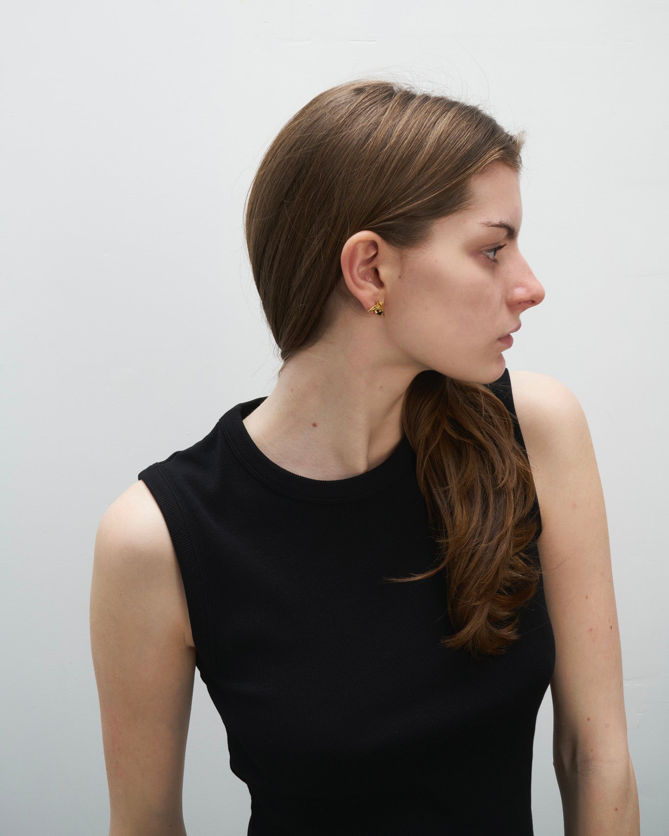 Sleeveless T-shirt Black